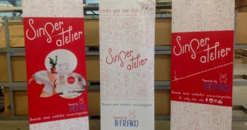 rollupbanner met cassette