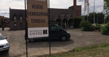 metalen framen in ral kleur naar keuze met zeil