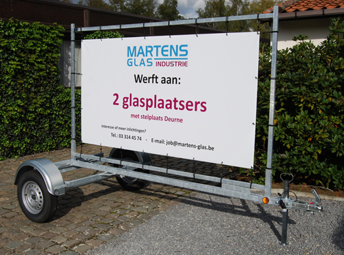 Reclame Aanhangwagen